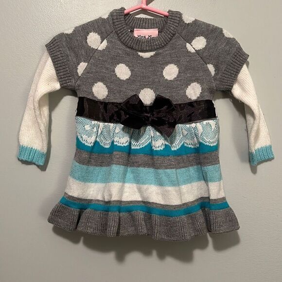 Girl's Little Lass Sweater Dress - Picture 1 of 5